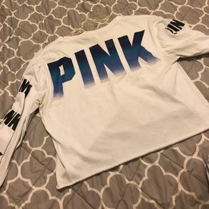 Long sleeve crop top